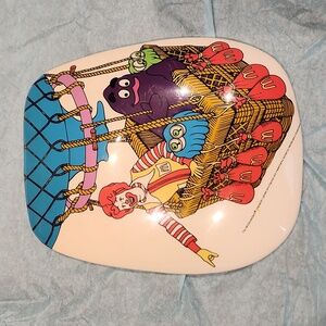 Good condition Vtg. Collectibles The Mcdonaldland Vinyl Highchair Back